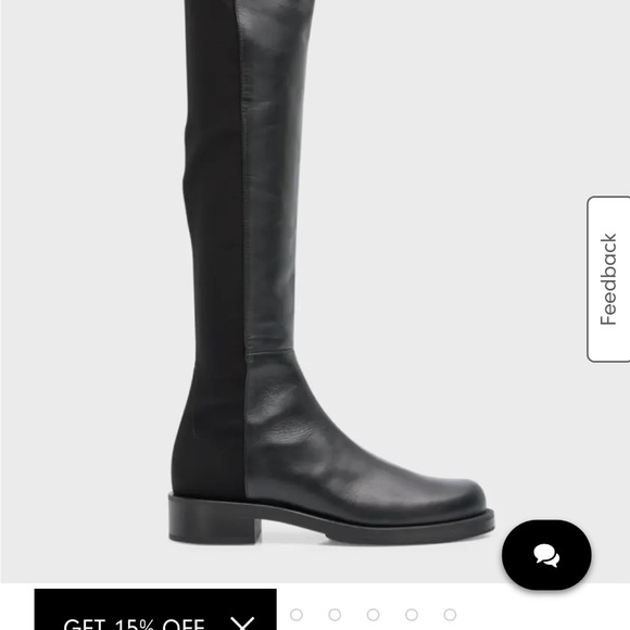 Stuart weitzman 5050 over the knee bold boot - Picture 1 of 3